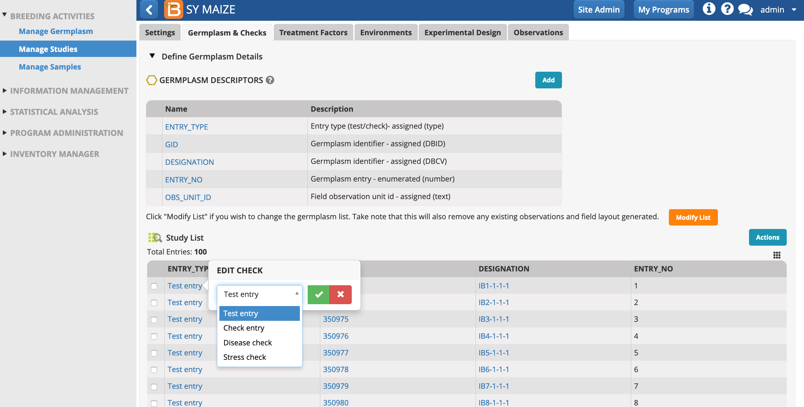 Breeding Management System | Integrated Breeding Platform | Plant ...